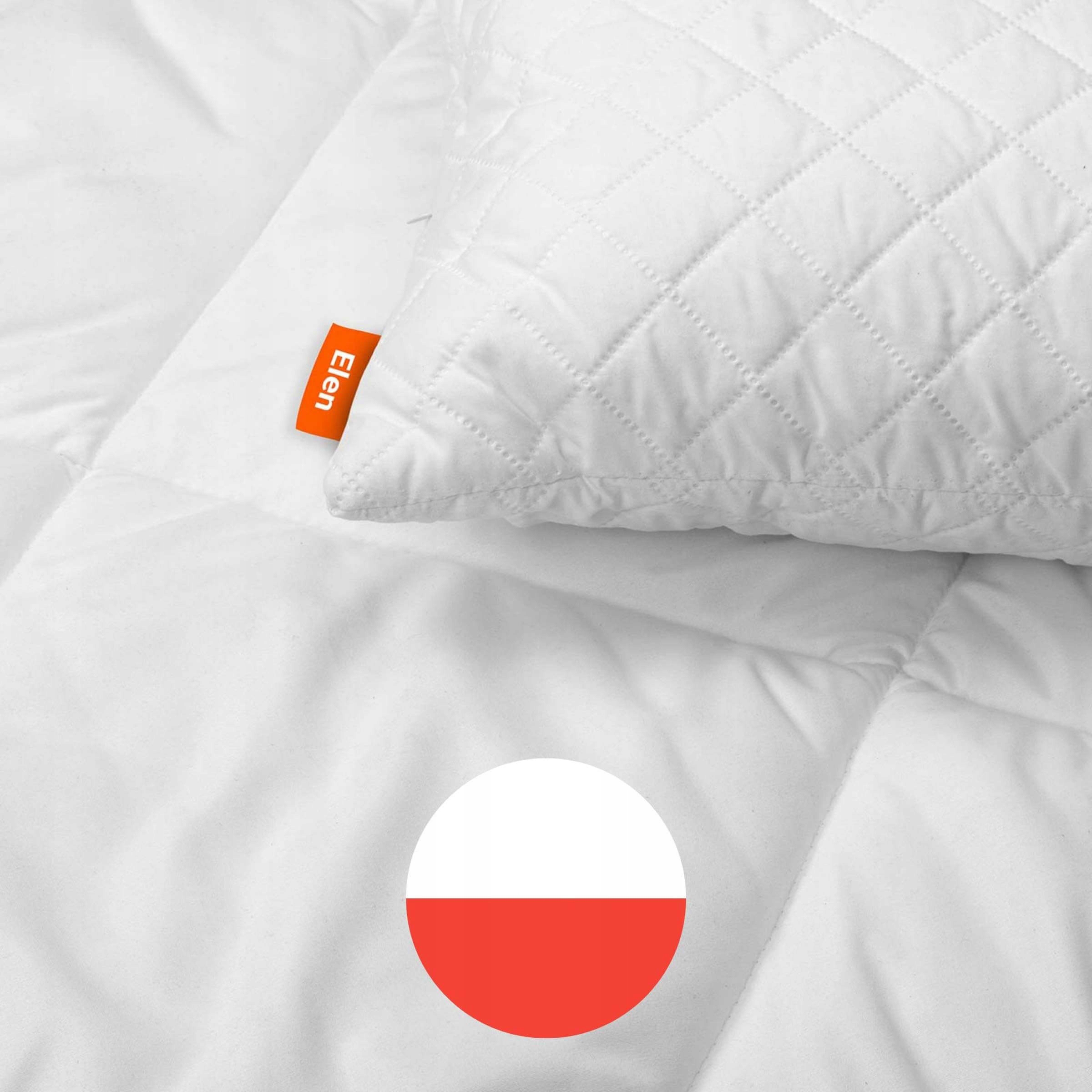 Poduszka Antyalergiczna Mikrofibra 50x60 Pikowana Długość 60 cm