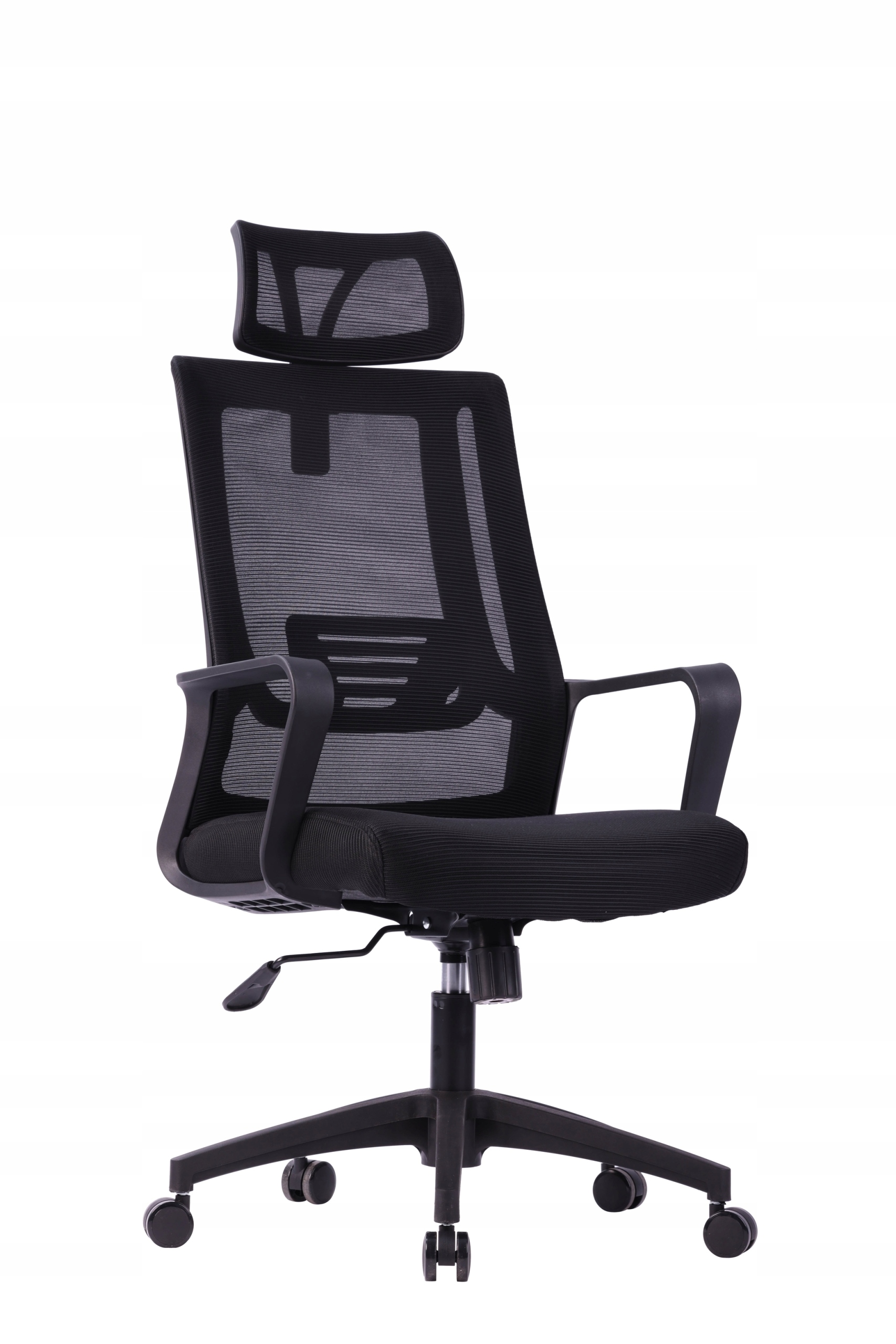 Fotel Obrotowy Biurowy Krzesło Elmo Czarny