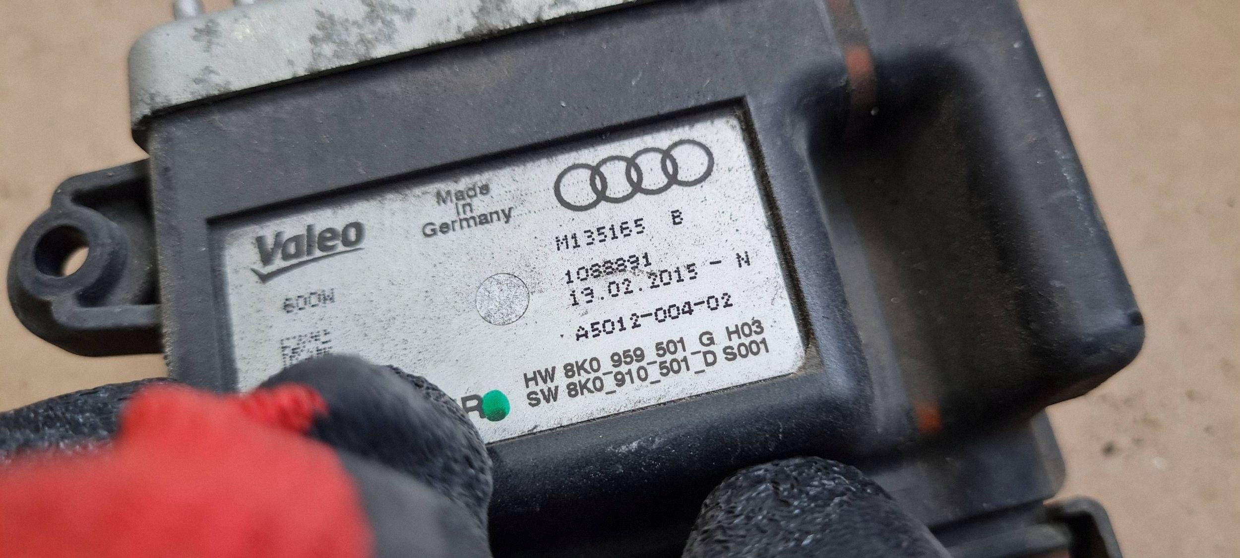 A6 C7 4G LIFT modulo Centralina VENTOLA 8K0910501D 8K0910501G A4 B8 A5