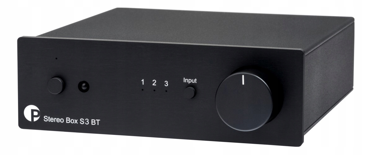Pro-ject Stereo Box S3 Bt, Integrovaný Stereo Zesilovač S Bluetooth, Černý