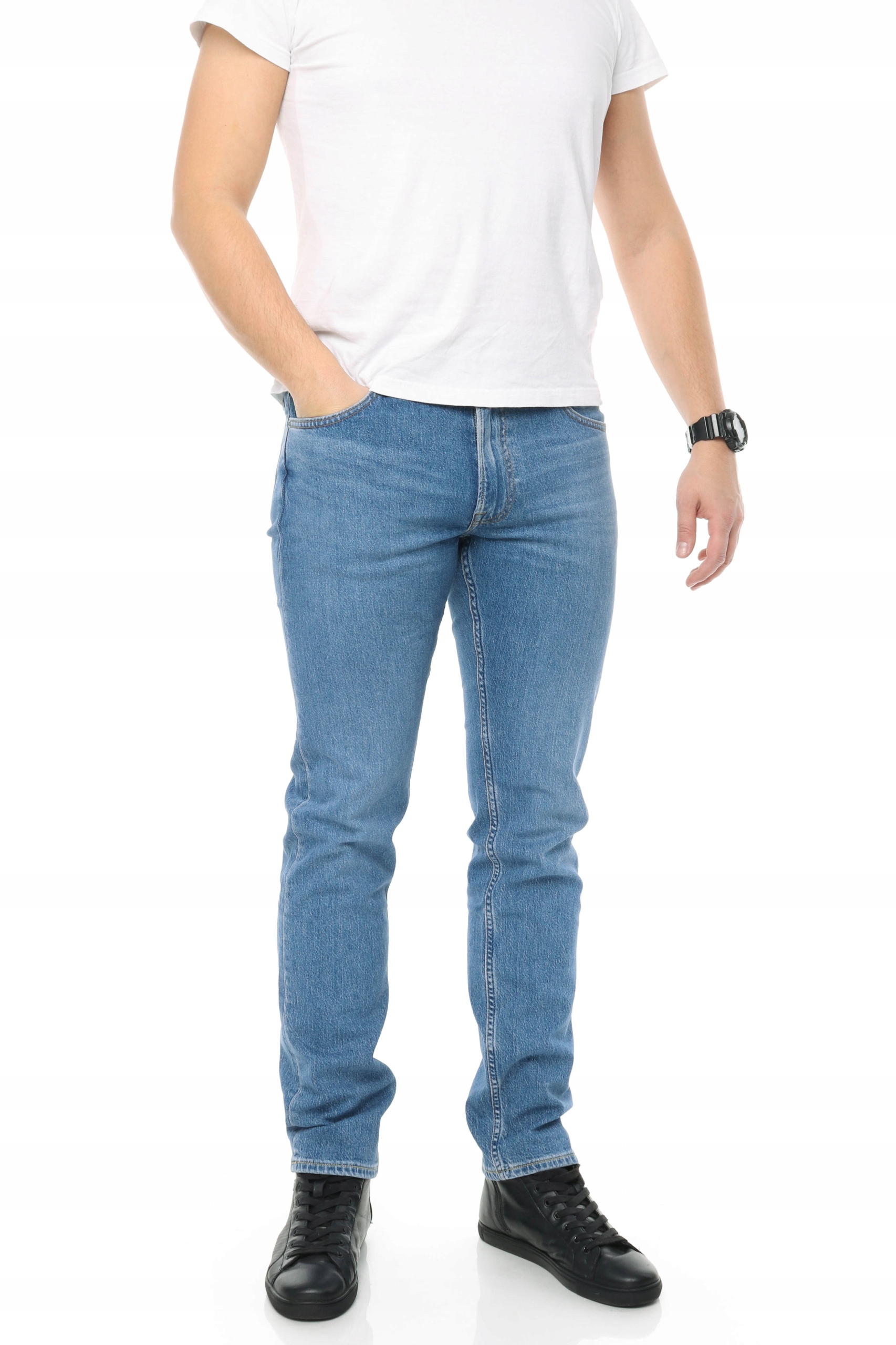 LEE RIDER spodnie męskie zwężane jeansy W31 L34 Marka Lee