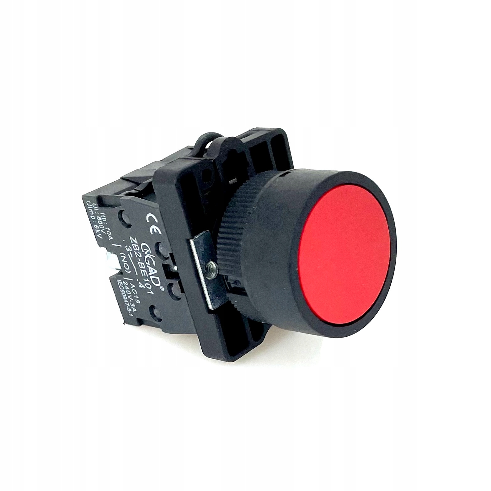 

Przycisk sterowniczy czerwony Stop No+nc EA45 22mm