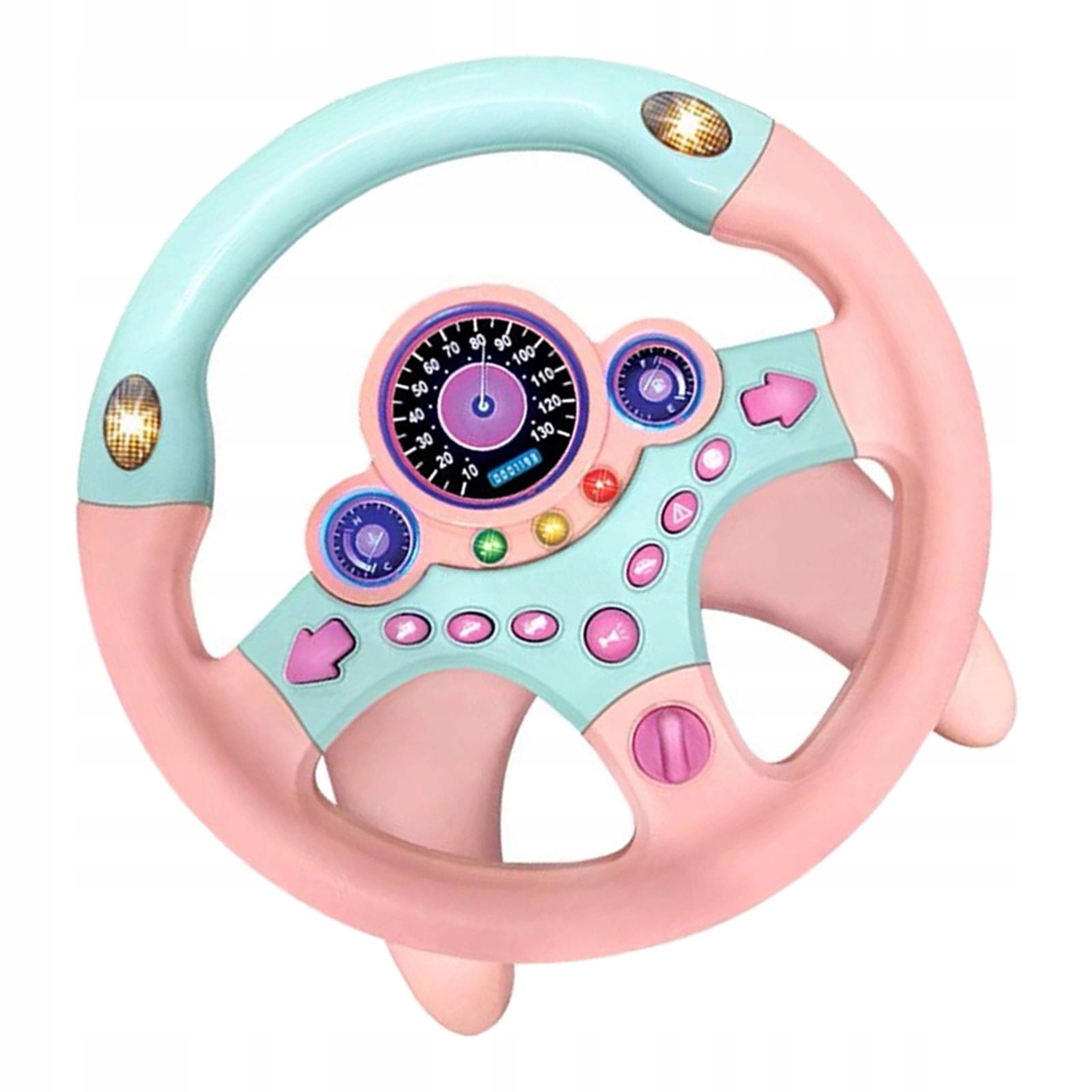 Simulation of the second steering wheel with base