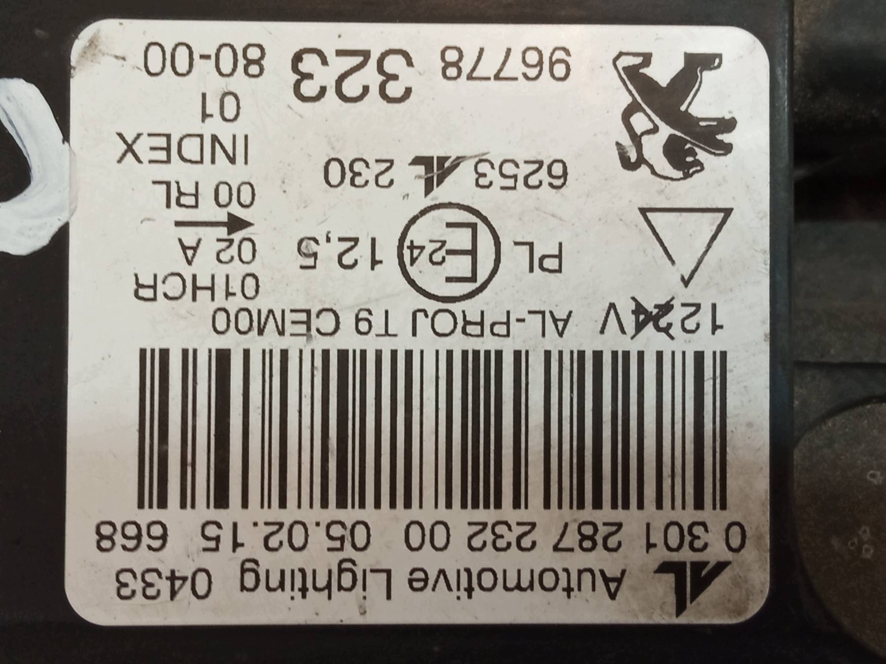 light front right FULL LED 96778323 Peugeot 308 II (2014- )
