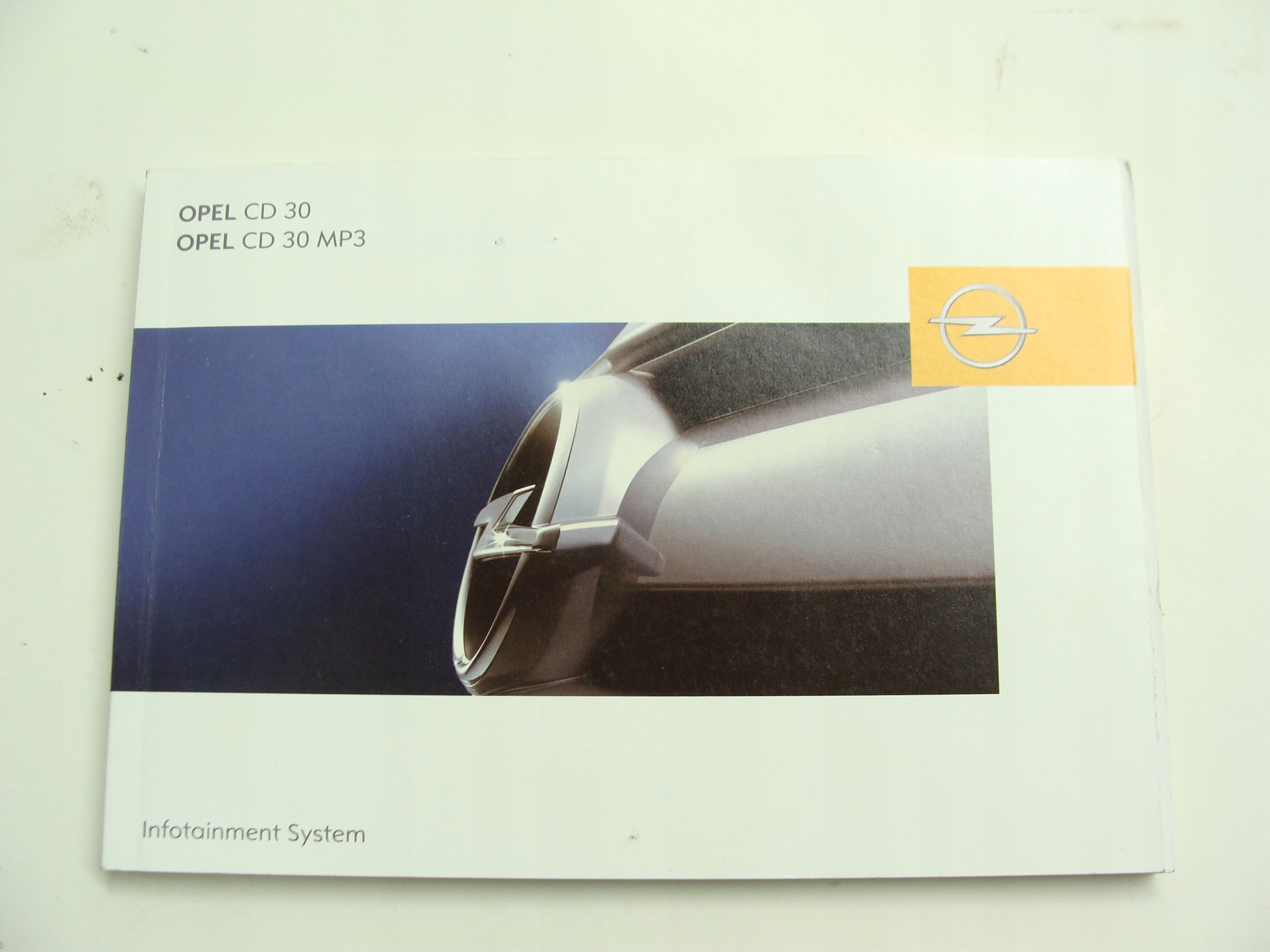 Opel Instrukcja Obsługi Radia Cd30 Cd30 Mp3 za 24.99PLN z Czechowice ...