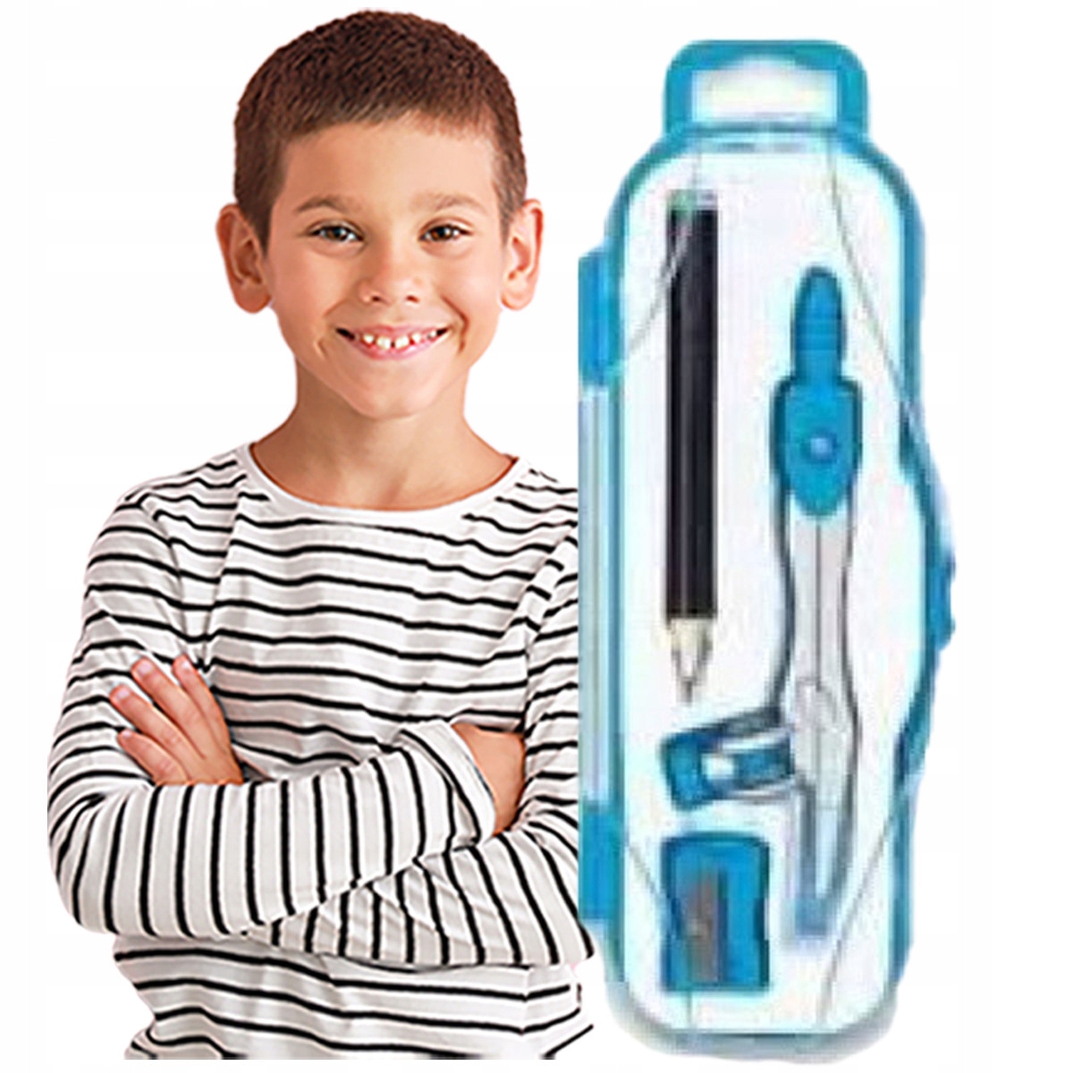 Cyrkiel Szkolny Geometryczny do Rysunku SOLIDNY!! Marka Penmate