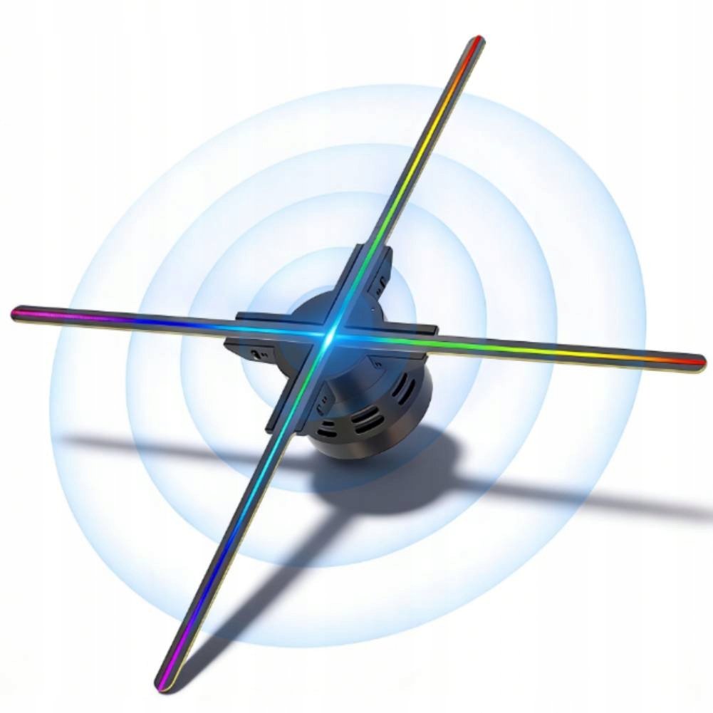 Projektor Z Hologramem WiFi 3D 520X520MM 624LED Advertising Machine