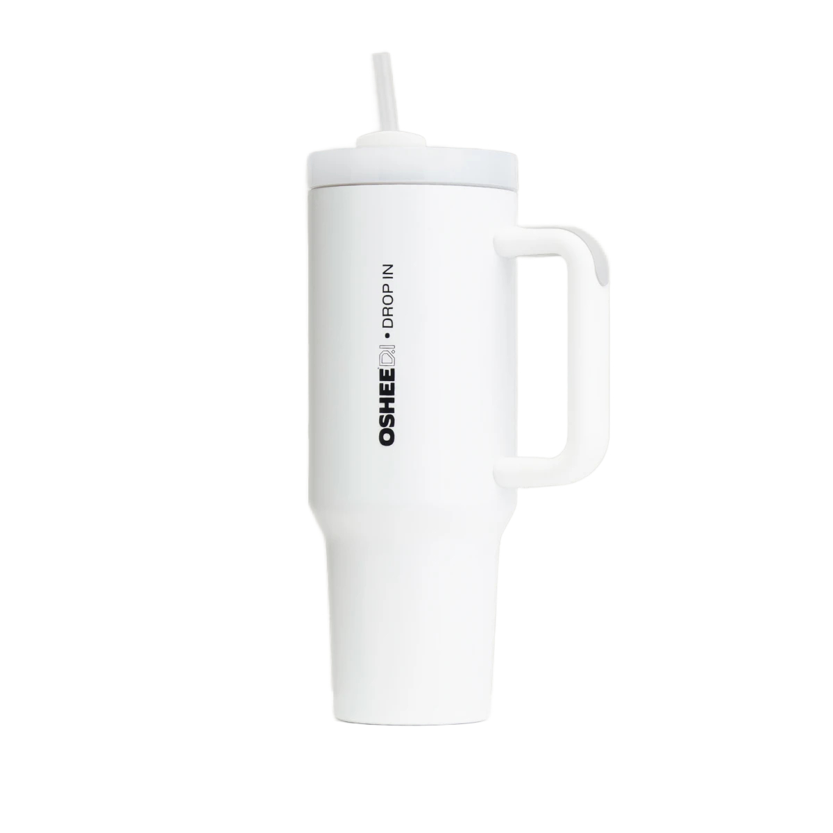 Butelka termiczna Oshee Drop In HydraGrip biała 1200 ml