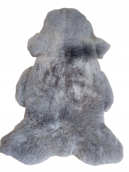 Ovčí Kůže Šedá, Přírodní Ovčí Kůže 90-110 CM
