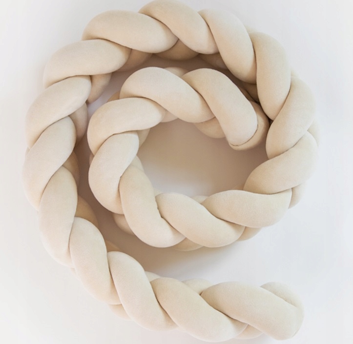 

Ochraniacz Do Łóżeczka Warkocz Lulumi 200 CM Beige