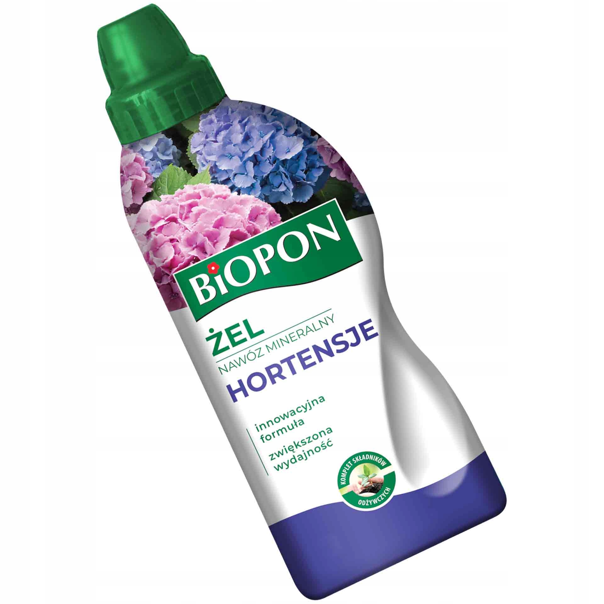 

Biopon Żel Nawóz Mineralny Do Hortensji 0,5 L