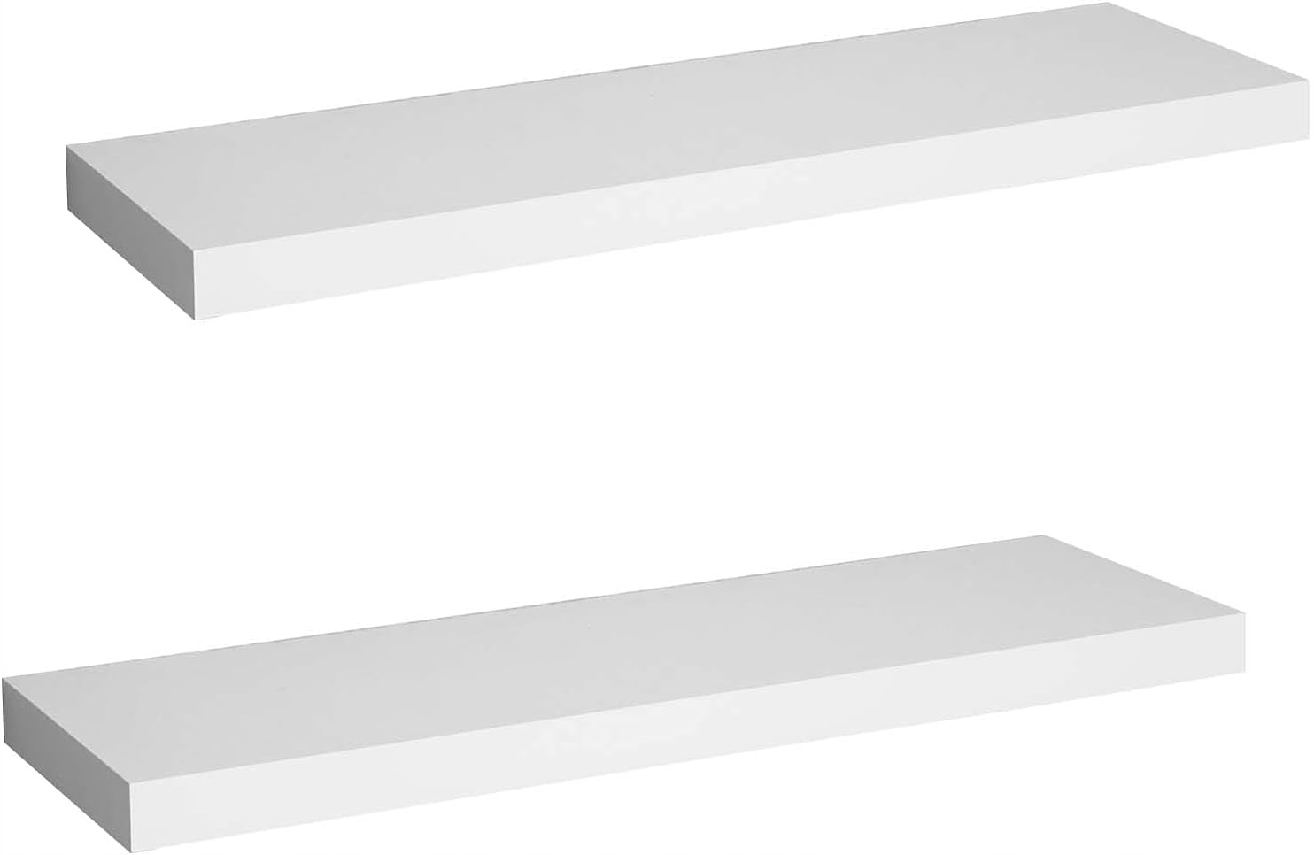 Nástěnný Regál Závěsná Police 80 CM Dub Loft Knihy Obývací Pokoj Sada 2 Kusů