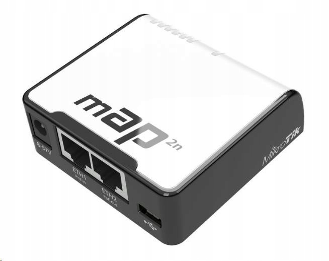 MikroTik RouterBOARD mAP, 650MHz Cpu, 64MB Ram, 2xLAN, 2.4GHz Wi-Fi, …