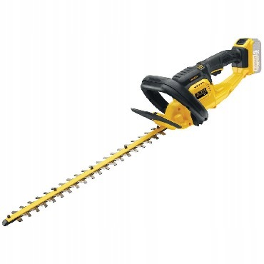 Akumulatorowe nożyce do żywopłotu 55cm 18V Li-Ion 1x5,0Ah DeWalt