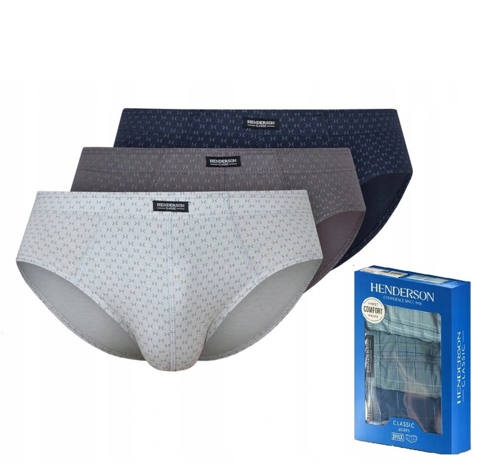 

Slipy bawełna 100% Henderson 3-PAK męskie - M