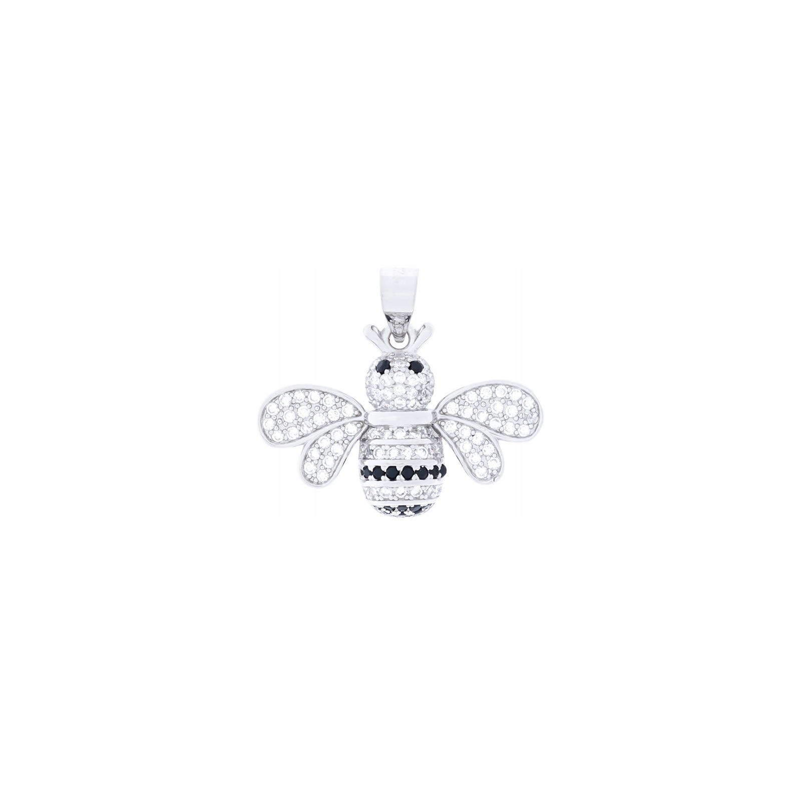 Stříbrný přívěsek 925 Včela zirkon