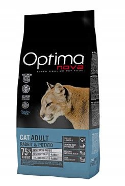 Levně Optima Nova Cat Gf Adult Rabbit&Potato 2kg