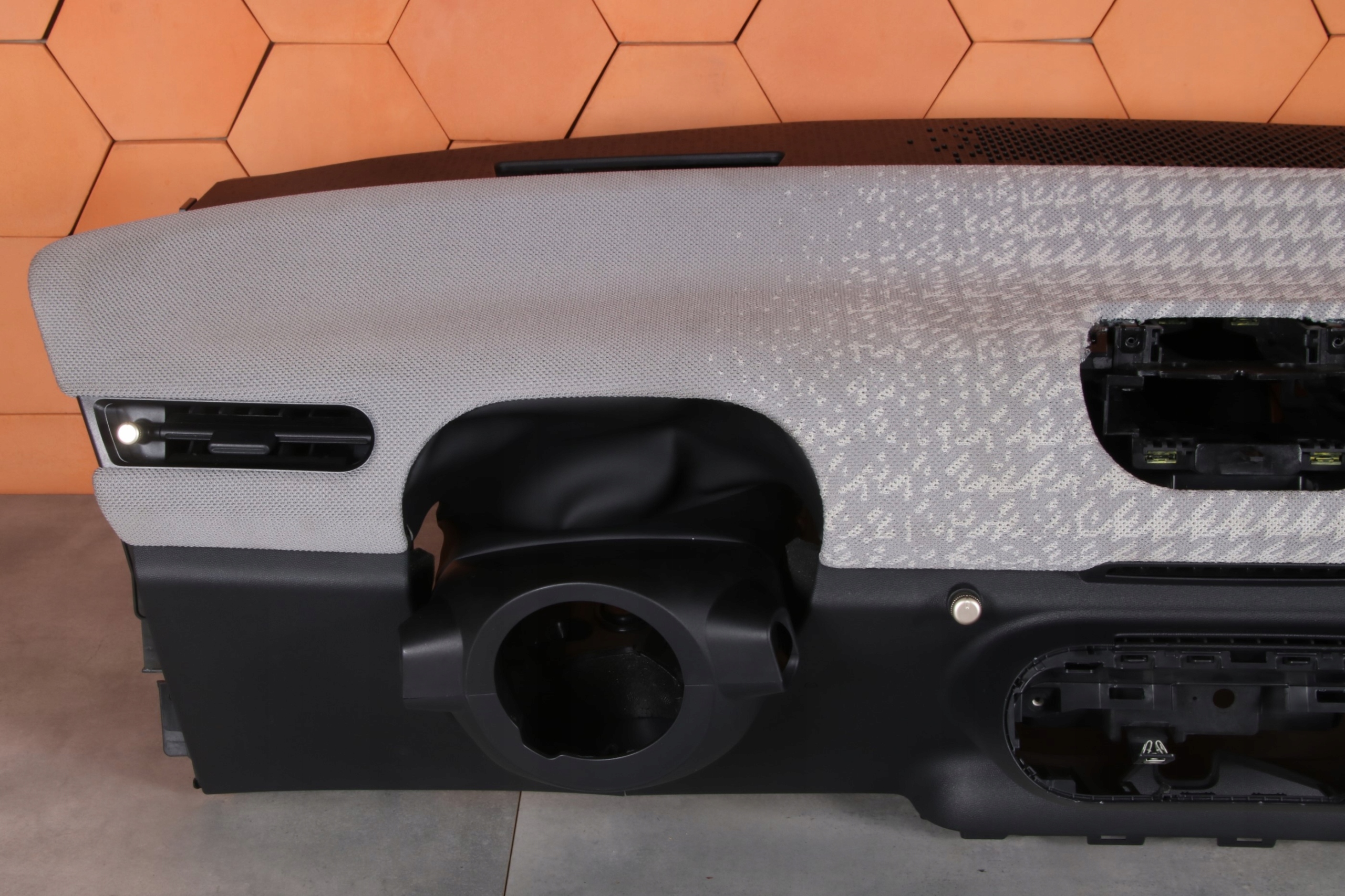 MINI COOPER J01 originál dashboard instrument panel console WEISS HEAD UP
