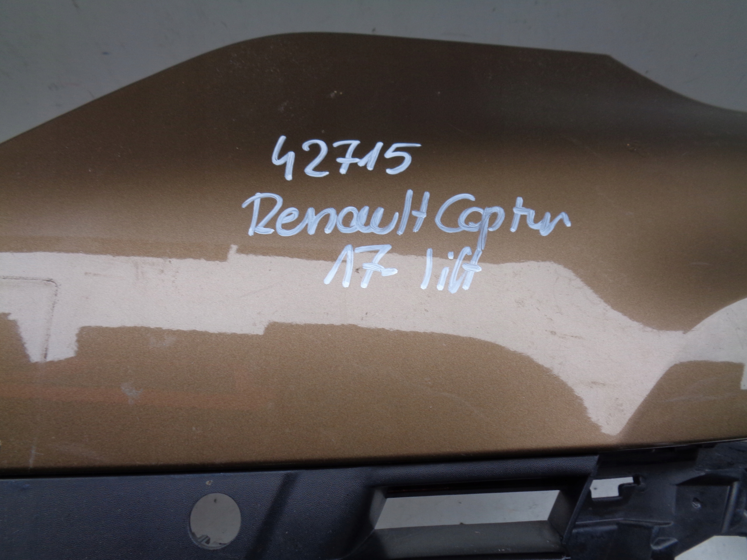 front bumper RENAULT CAPTUR 17- LIFT NR 42715