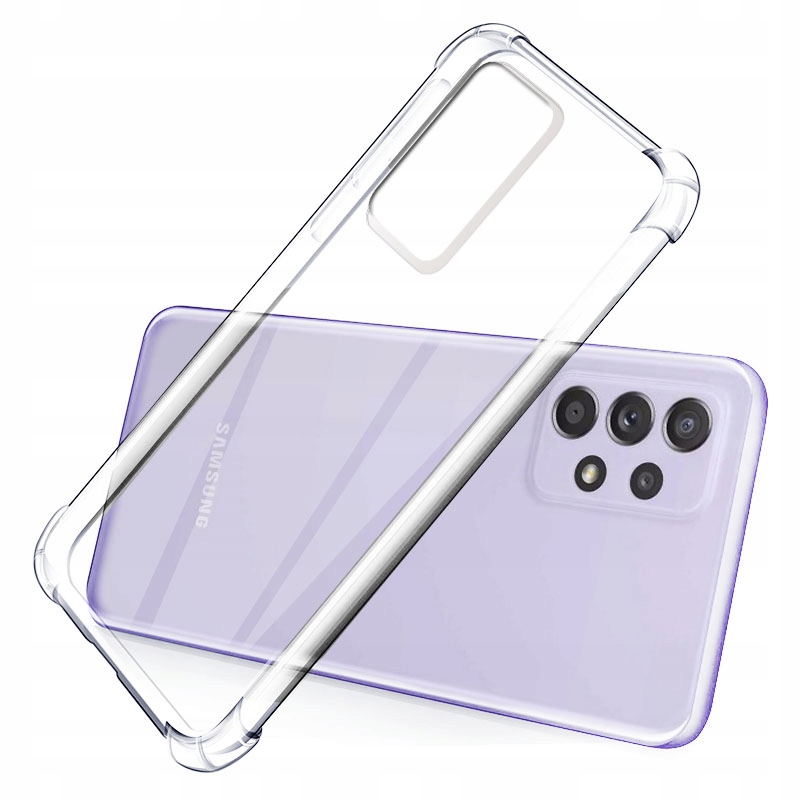 

Etui Do Samsung A52S Pancerne Przeźroczyste Case