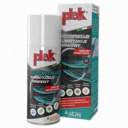 

Plak Airclim Dezynfekuje Klimatyzację 200ML