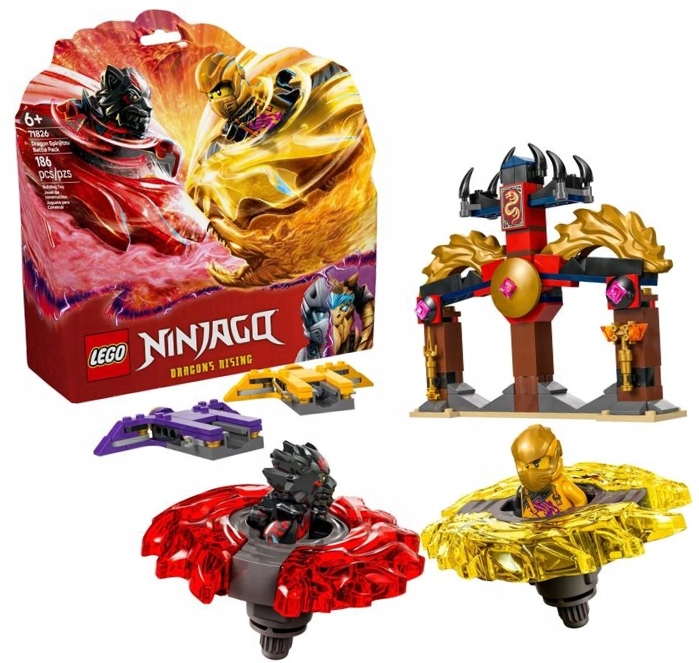 Lego(r) Ninjago 71826 Smocze Spinjitzu Zestaw Bitewny