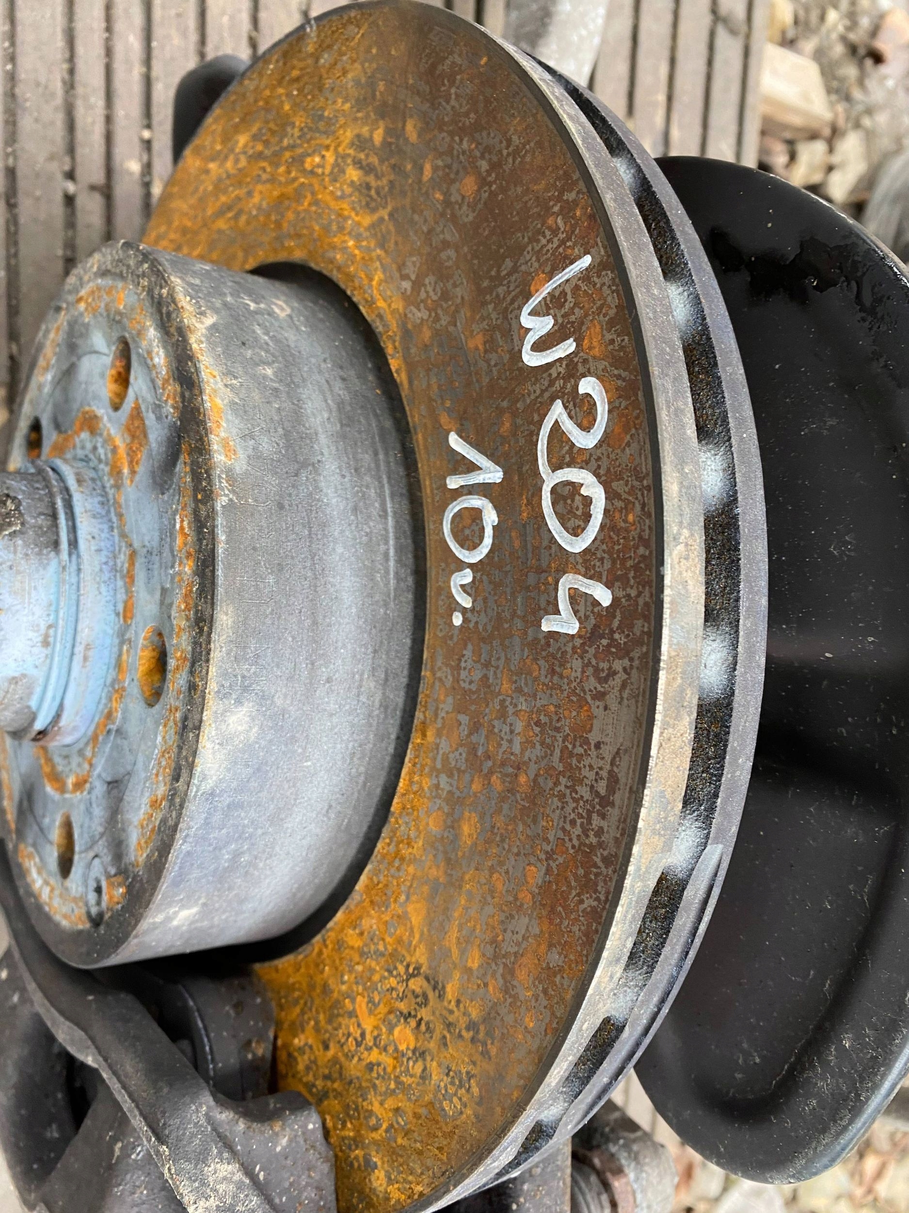 MERCEDES C W204 2.2 CDI complete McPherson swing left front