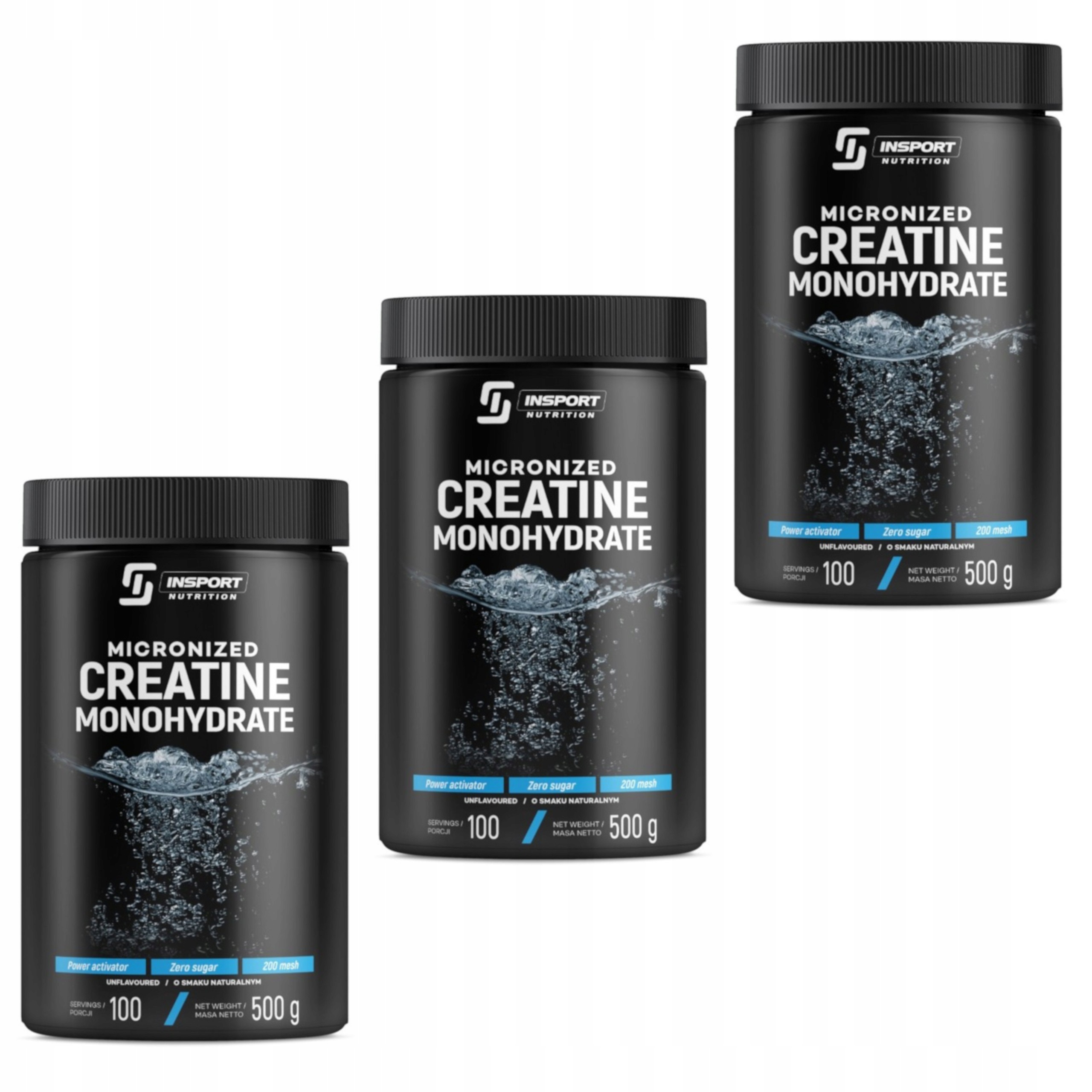 Insport Kreatin Monohydrát 1500 g Energie Síla Regenerace Mozku Paměť