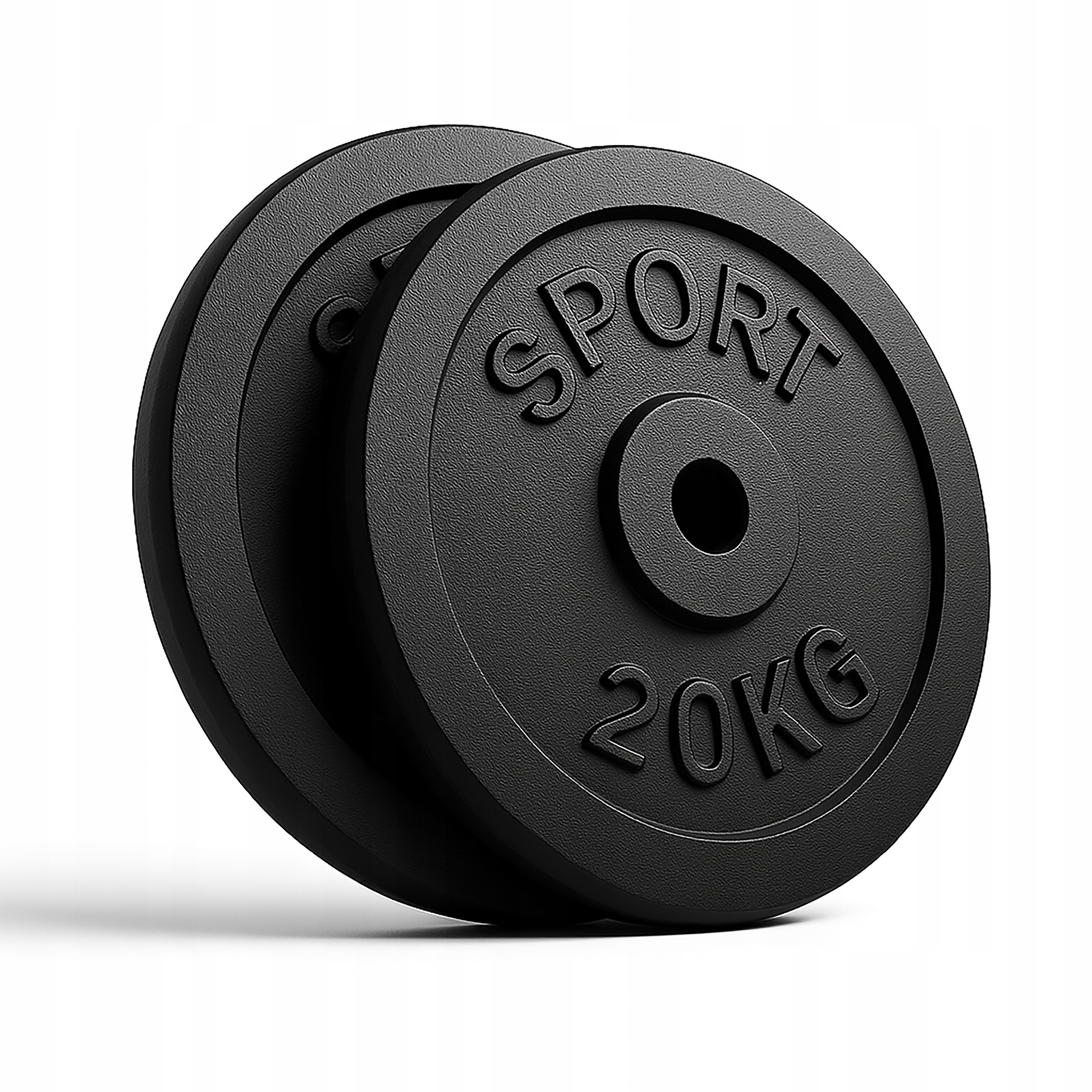 Obciążenie żeliwne 2x20kg talerz zestaw 40kg 28mm