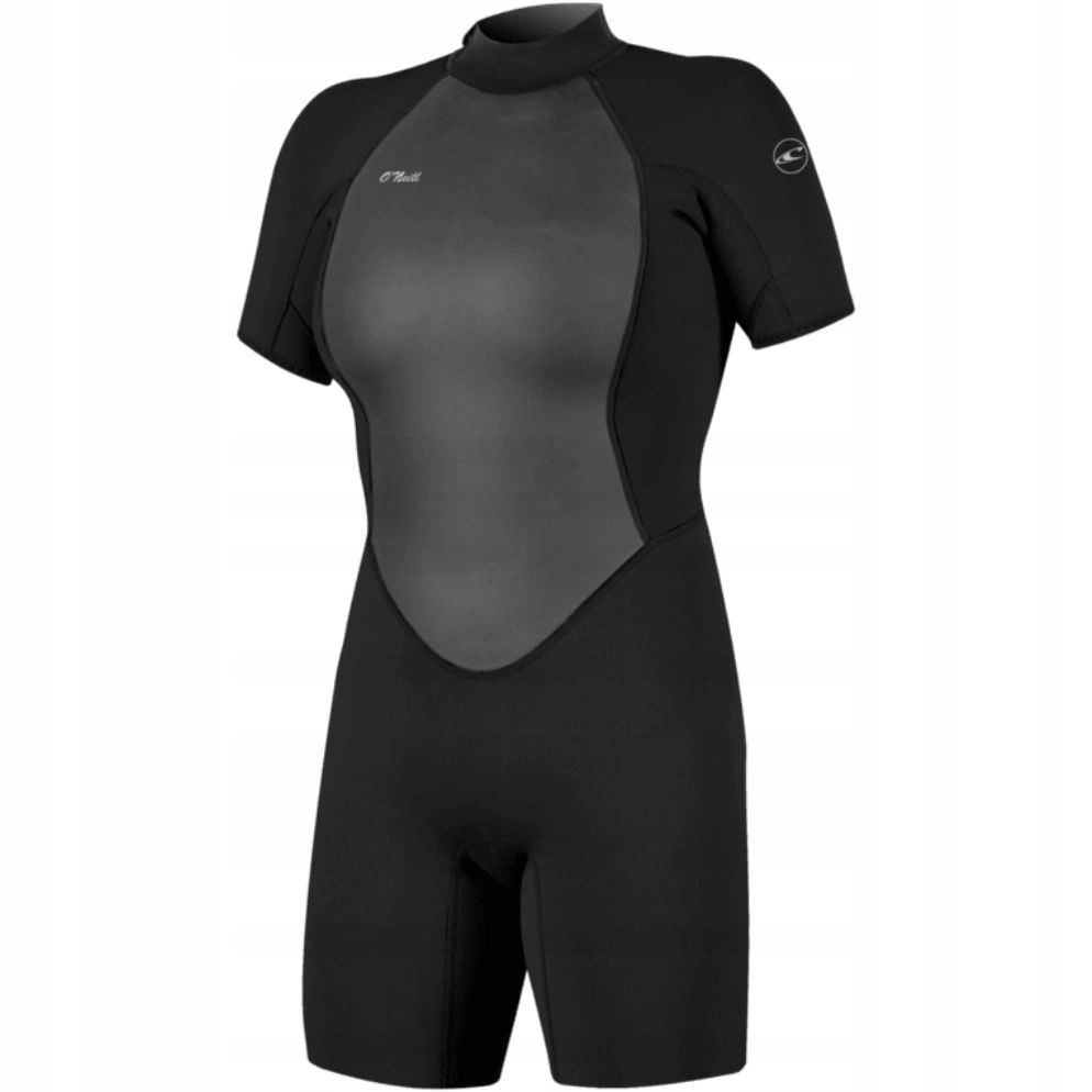 Pianka Damska ONeill Reactor 2mm Back Zip S/s spring Black roz 8