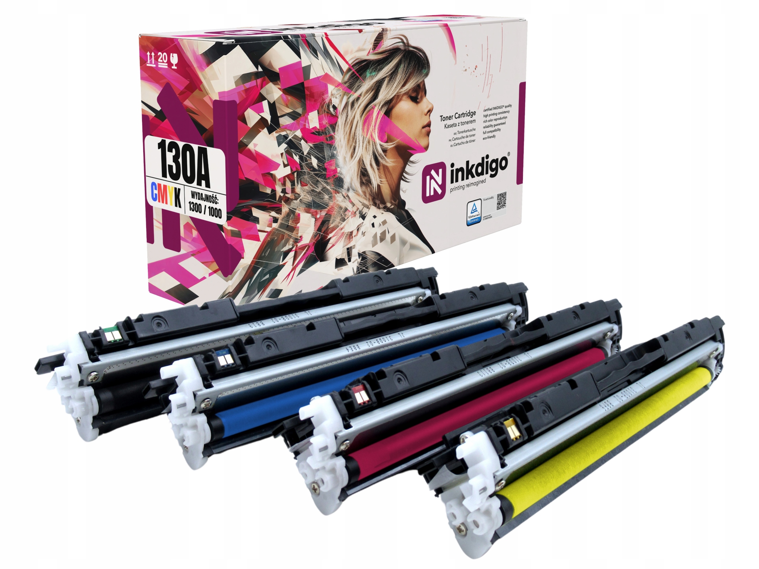 Sada tonerů 130A Hp CF350A pro tiskárnu Hp laserjet pro mfp M176n M177fw