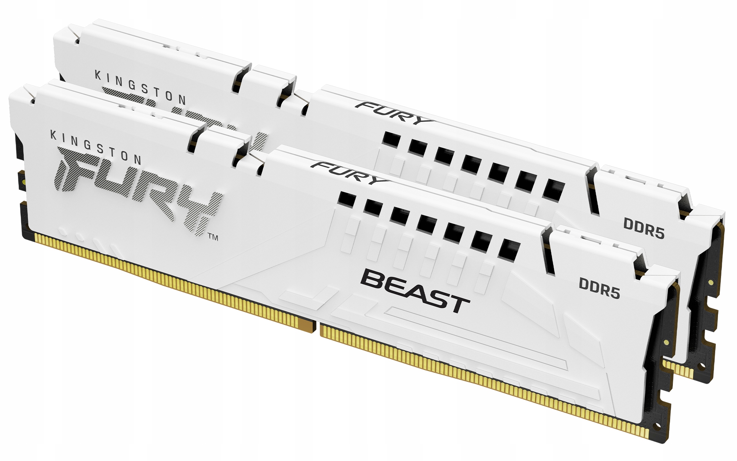 Kingston Fury Beast Expo/ DDR5/ 32GB/ 6000MHz/ CL36/ 2x16GB/ White…