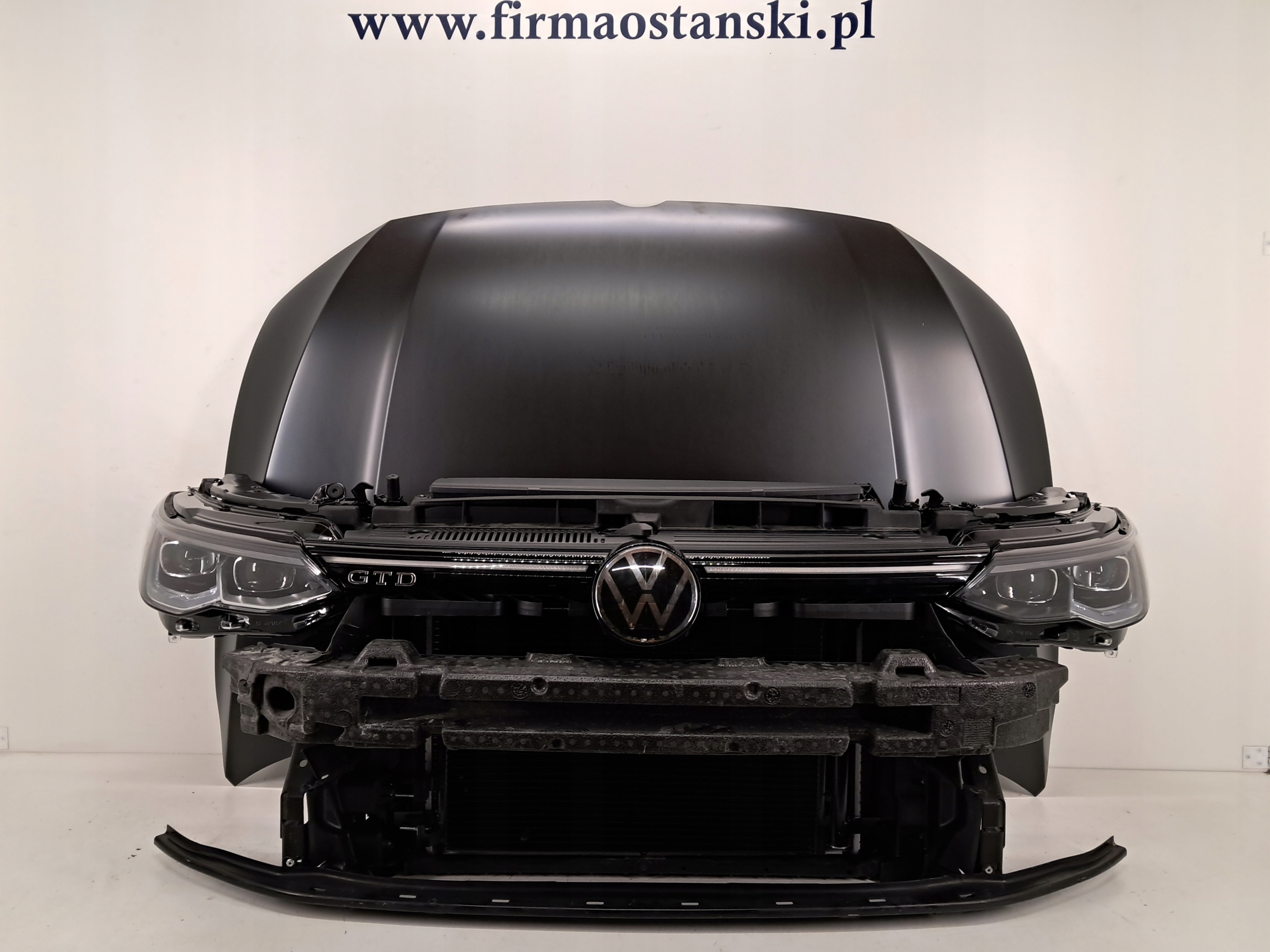 VW GOLF 8 VIII GTD KOMPLETNY PRZÓD ZDERZAK MASKA BŁOTNIK LAMPA LED IQ LIGHT Producent części Audi