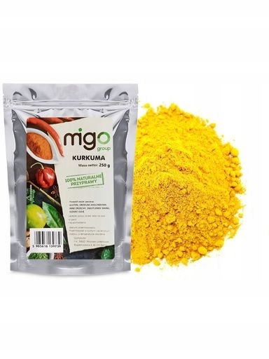 Levně 7 x MIGOgroup, Kurkuma mletá, přírodní – 250 g – MIGogroup