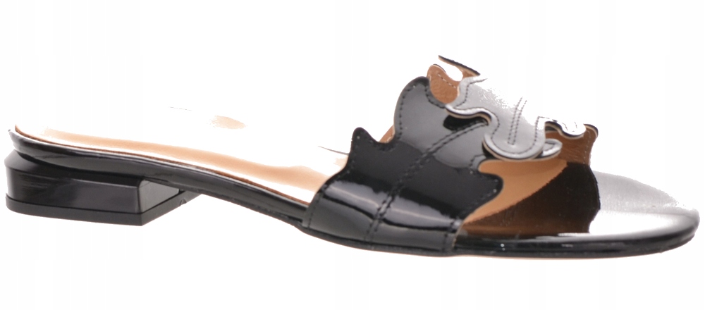 Sagan Černé Dámské Elegantní Nazouváky 37