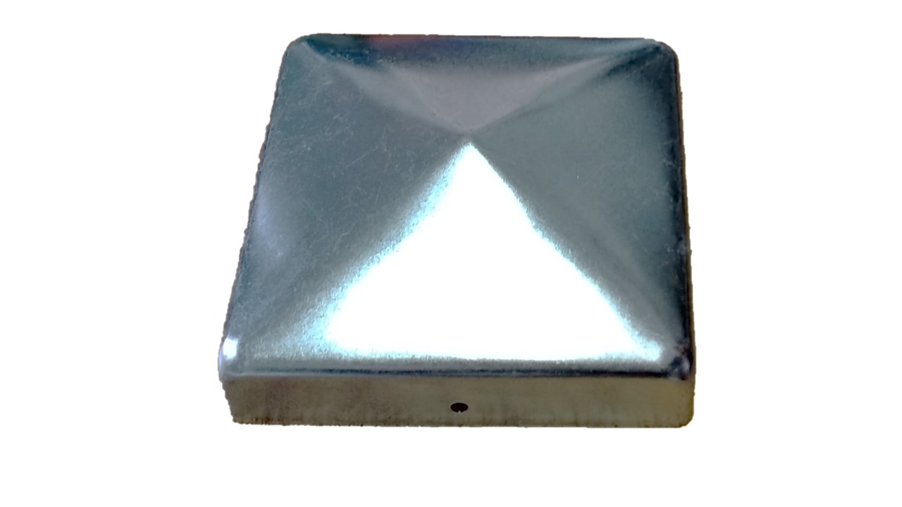 

daszek kapa zaślepka na słupek profil 120x120 ocyn