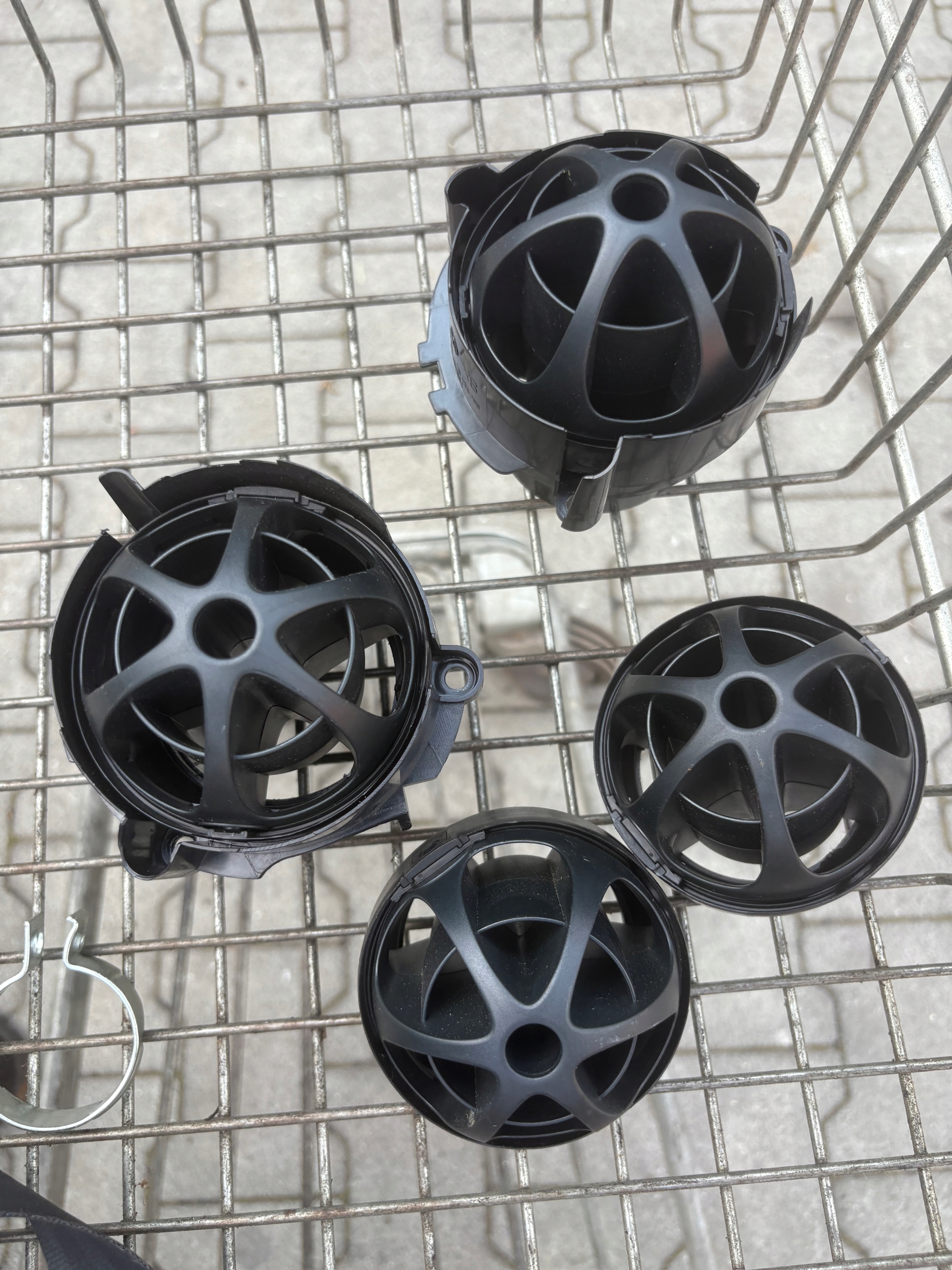 grid air conditioning devices central left right komplet Ford KA II MK2 1,2