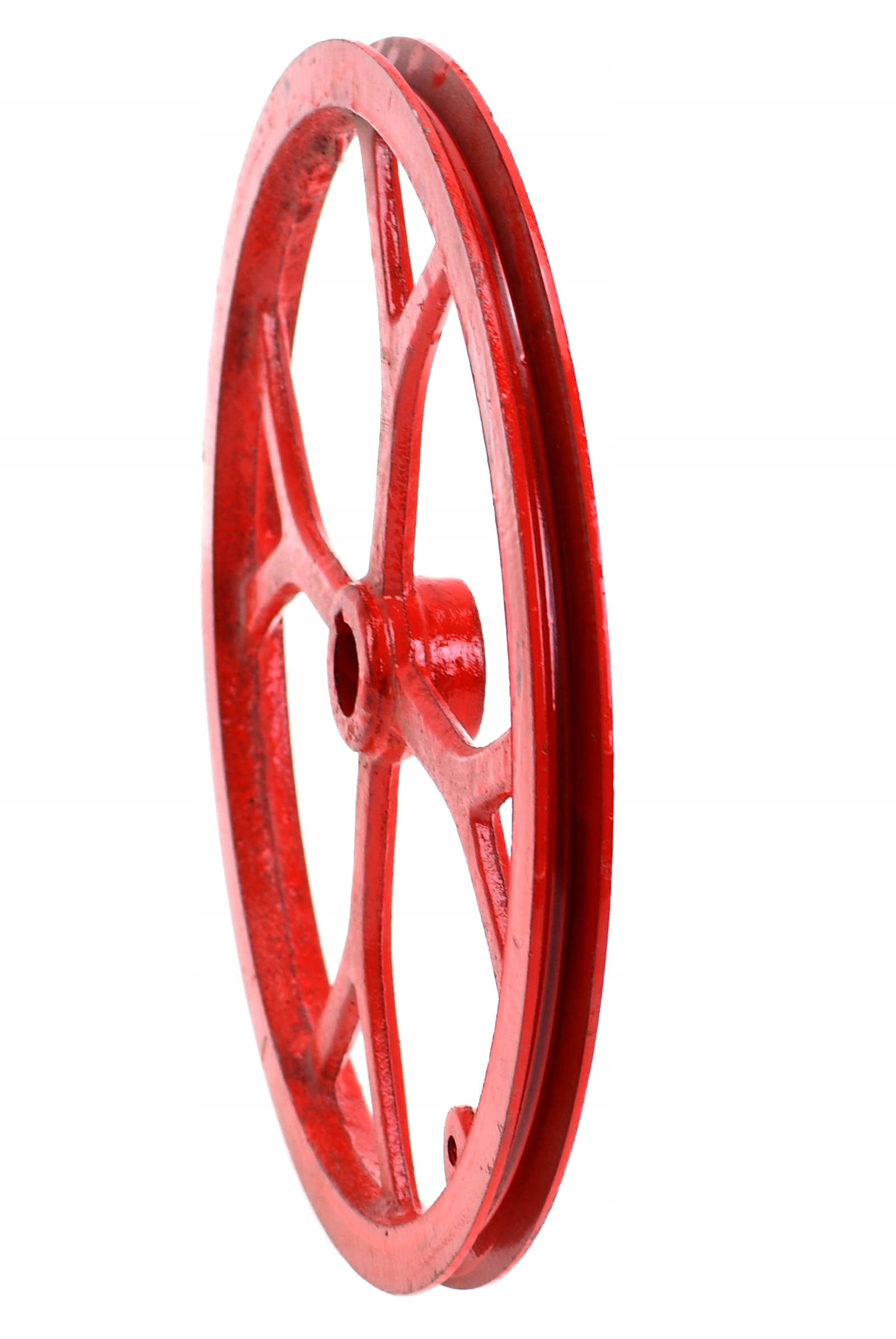 KOŁO PASOWE ŻELIWNE do MASZYNKI oś Fi22 mm / 30cm Model Koło maszynki 32