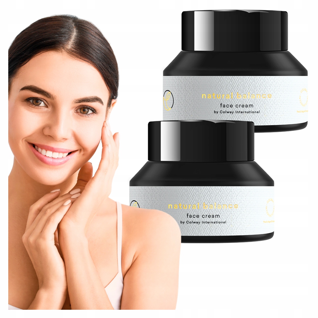 2x Natural balance pleťový krém face cream 50 ml Colway