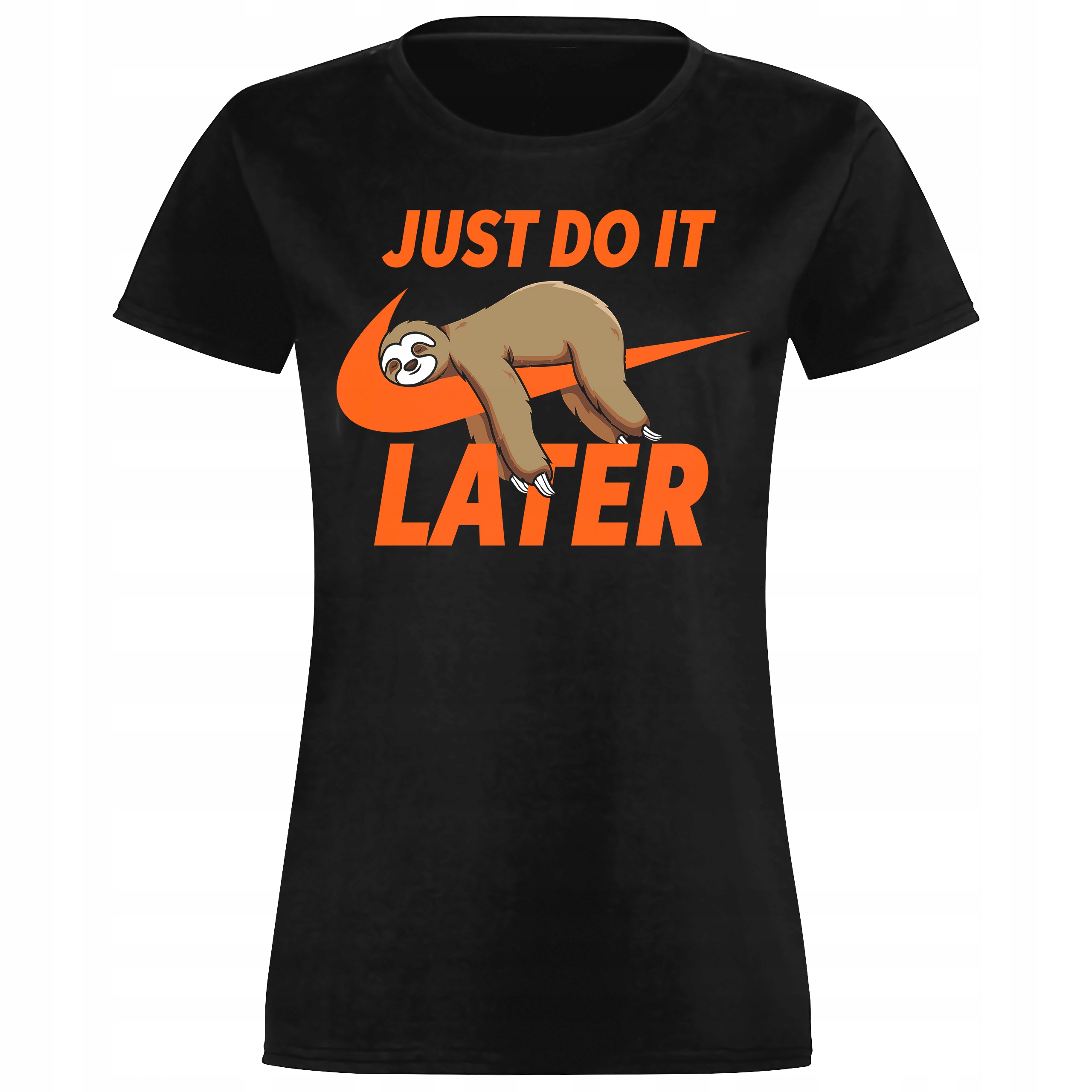 

Koszulka Damska Just Do It Later XL czarna Prezent