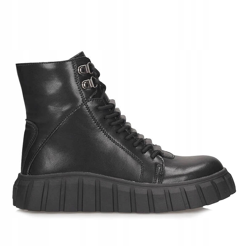 Klasické černé dámské kotníkové boty Filippo DBT6312/25 Bk