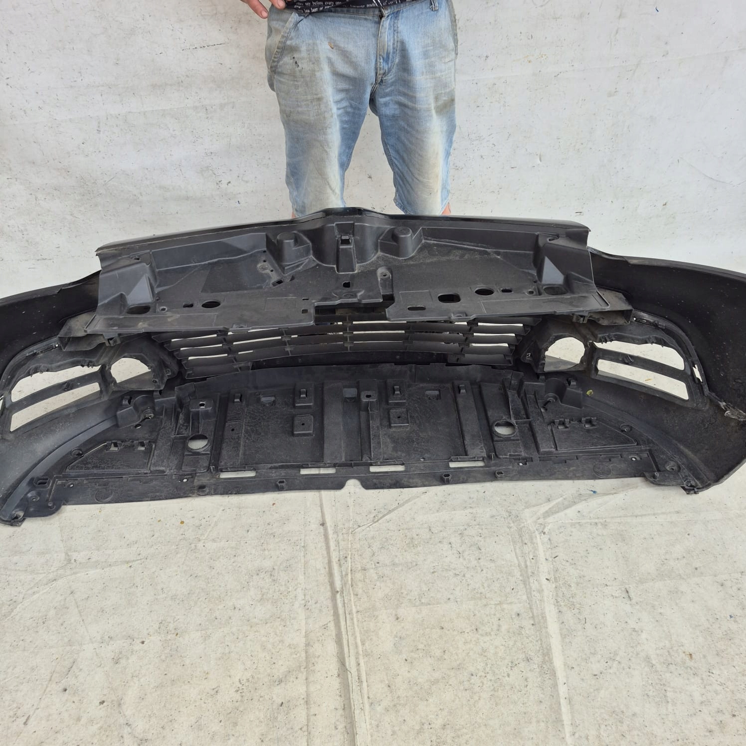 RENAULT CAPTUR and 13-17 bumper front front grid cover support GRILLA