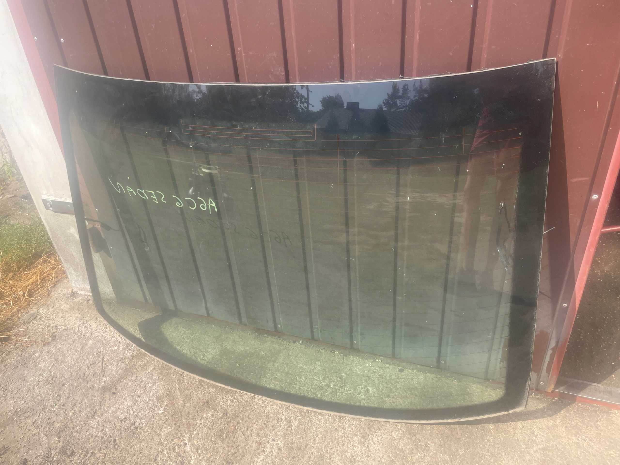 AUDI A6 C6 СКЛО ЗАДНЯ ЗАД. ЗАД. СЕДАН