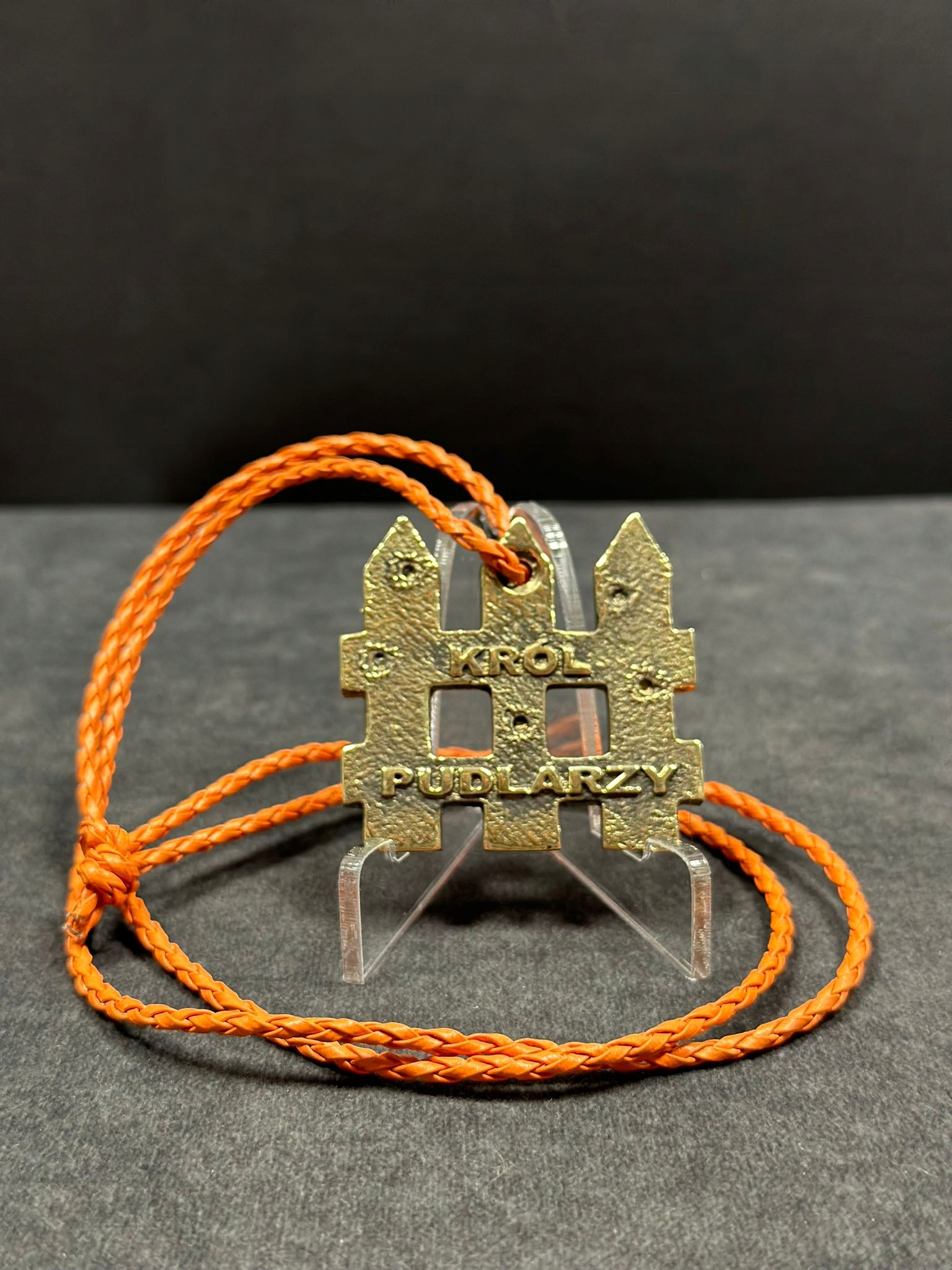 Medal myśliwski Król Pudlarzy Hunting Accesory Płot 097-0005
