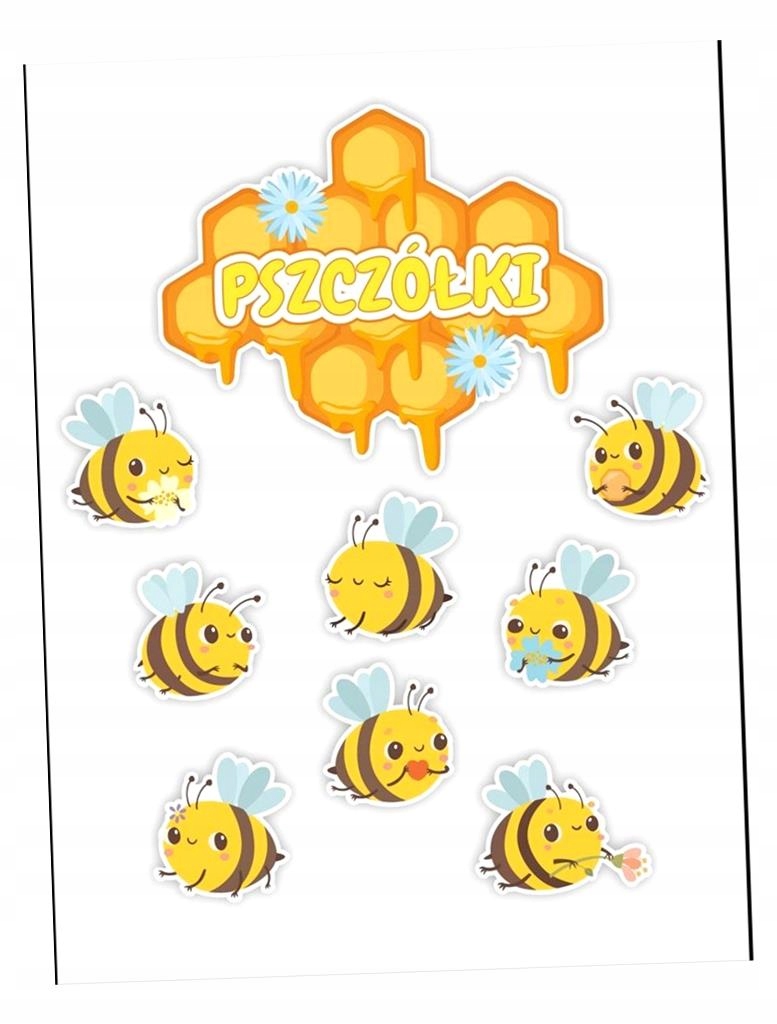 DEKORACJA - GRUPA PSZCZÓŁKI 9EL