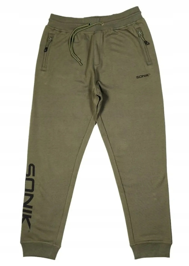 Sonik Spodnie Jogger Green Zielone M NC0079