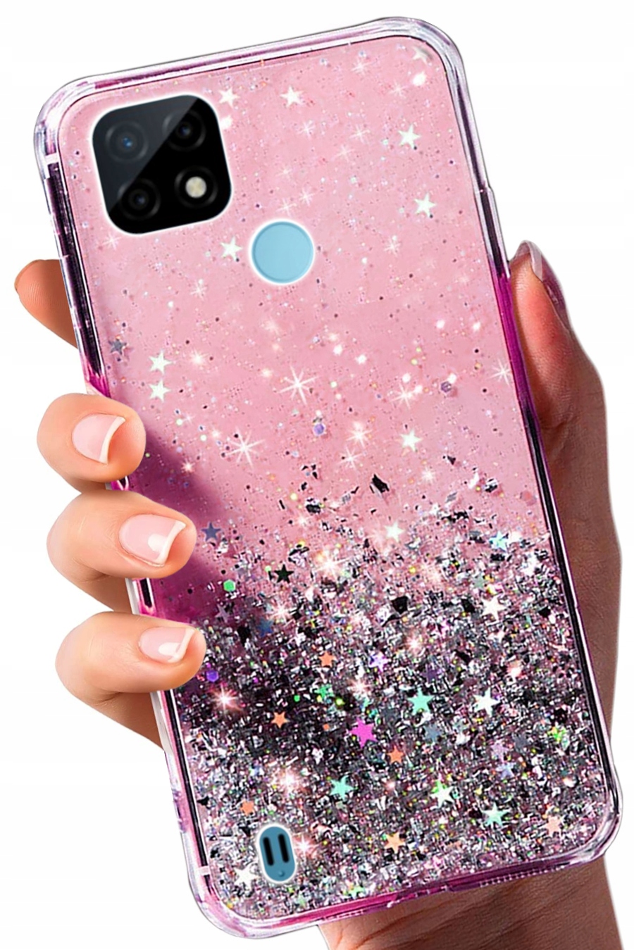 

Etui Shine Case Brokat Szkło Do Realme C21Y C25Y