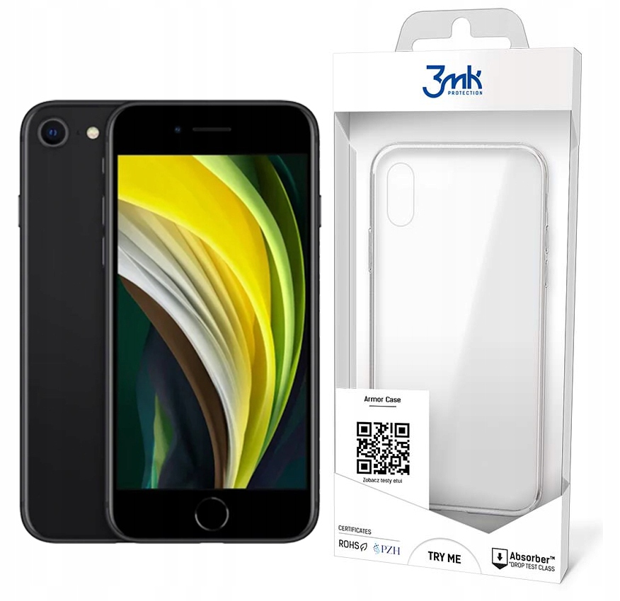 

3MK Clear Case do iPhone 7 /8 Se 2020 2022 Etui