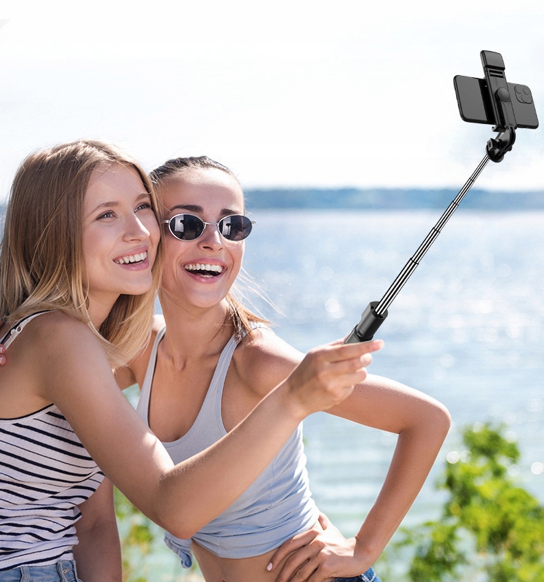 KIJEK SELFIE STICK REGULOWANY MONOPOD STATYW DO TELEFONU + PILOT BLUETOOTH EAN (GTIN) 5907769861833