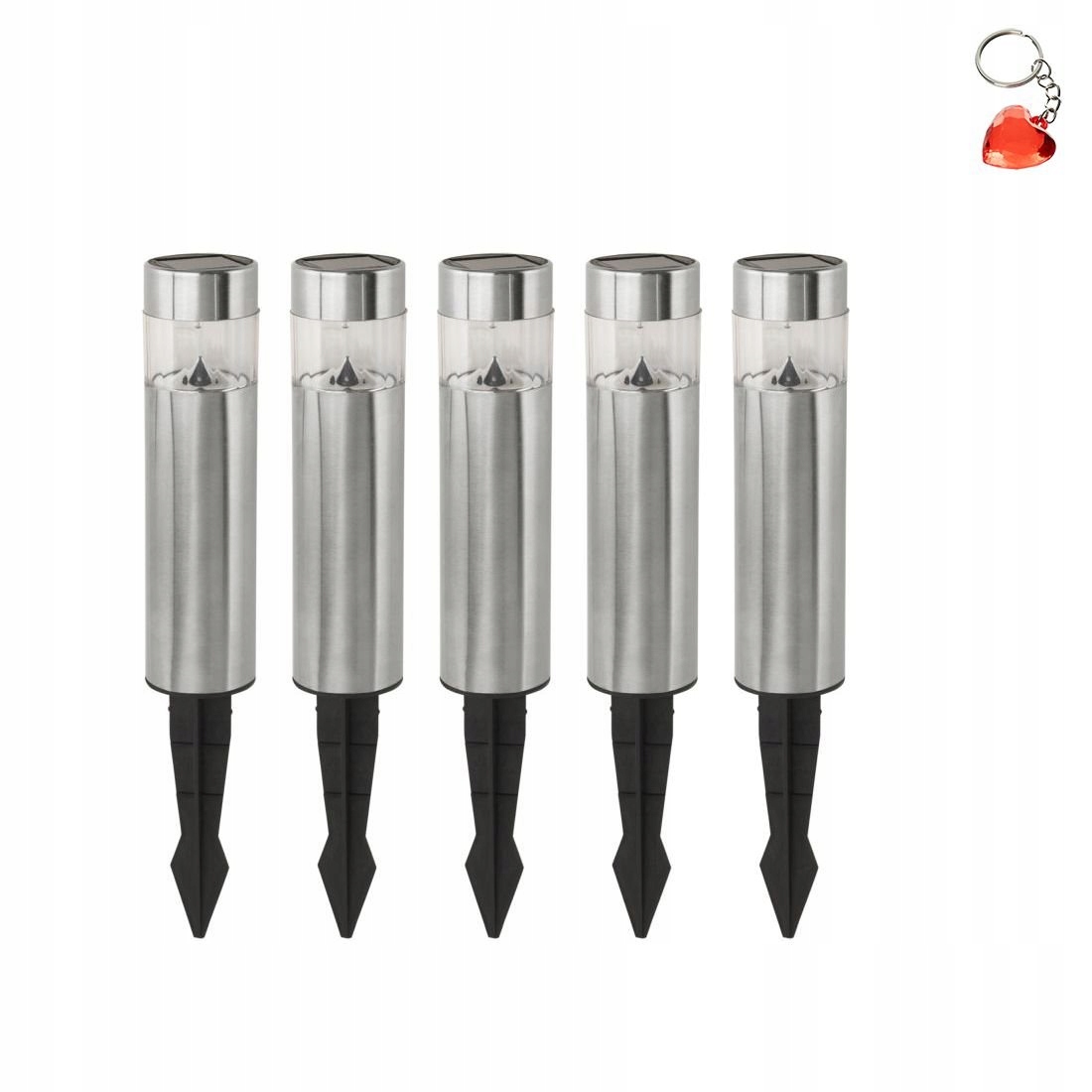 Sada 5 Led zapichovacích zahradních solárních lamp Solar 48631 Eglo